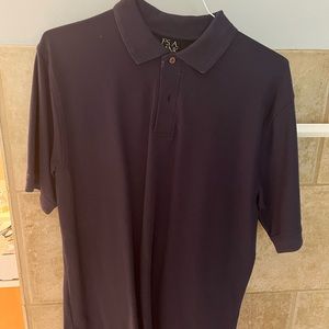 Jos. A Bank navy blue polo classic shirt, Size L